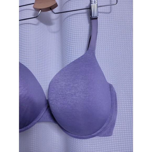 Victoria Secret 36DD Uplift Semi-Lift Underwired Padded Purple Bra - Picture 2 of 6